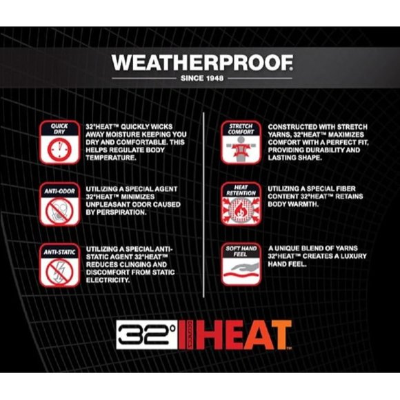 32 DEGREES Kid's XL(16/18) Black Heat Base Layer Set Crew Top and Leggings - Picture 7 of 7